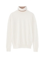 タートルネックウールニット/オフホワイト(503)
