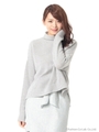 ニットTOPS/ネイビー