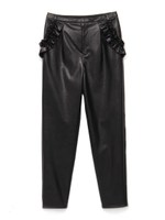 合皮タックパンツ/KKI