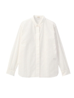 刺しゅう比翼シャツ/オフホワイト(103)