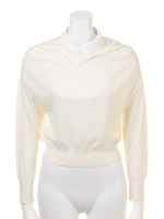 付襟付き球心ハイゲージプル/OWHT