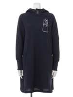 カシュカシュポケットパーカワンピース/オートミール