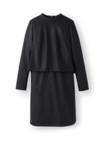 ベガスムースワンピース/ブラック(019)