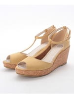 Tストラップサンダル/レモンイエロー(031)