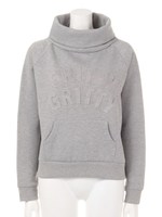 エンボスロゴハイネックTOPS/ブラック