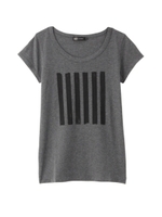 グラフィックTシャツ/ダークグレー(013)