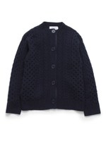 ケーブルカーディガン/NVY