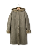 フェイクムートンコート/キャメル(041)