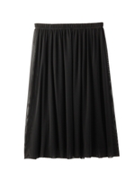 [L]チュールつき2WAYジャージスカート/ライトグレー(911)