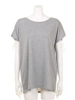 【ANAP】後レースアップTシャツ/GRY