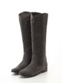 BBC サイドベルトロングブーツ30/DK.GRAY
