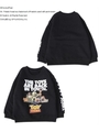 TOY STORY/ CREWNECK SWEAT ARE BACK IN TOWN(4T〜7T)/ブラック