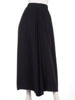 【FEMININE】エアリーロングワイドPT/ネイビー