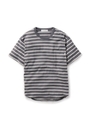 【GELATO PIQUE HOMME】ボーダーTシャツ/BEG