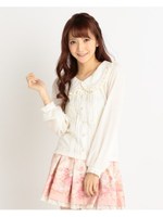 【LIZ LISA】リボンいっぱいトップス/ピンク