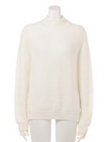 アンゴラプルオーバー/ホワイト