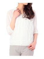 シアーショートパーカ/オレンジ(067)