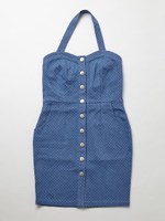 ドットホルターワンピ/SAXE