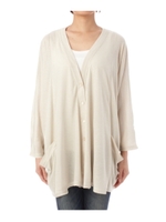 ドルマンスリーブカーディガン/ベージュ系(051)