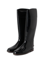 FREE FISH ラバーロングブーツ/ブラック(019)