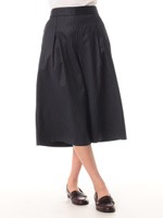 Jタックガウチョパンツ/ネイビー柄