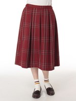 【12/10放送ヒルナンデス！紹介商品】・チェックスカート/Red