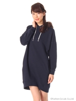 ・ウラケパーカーチュニック/Navy