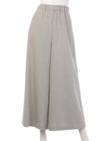 【BED&BREAKFAST】Nep Tweed Gather Pants/GRAY