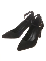 アンクルストラップパンプス/レッド