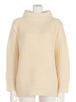 ハイネックプルオーバー/グリーン