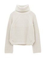 バックオープンニット/ホワイト