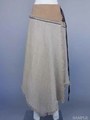 HEAVY LINEN SKIRT＜BEIGE＞/ベージュ