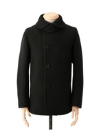 Violet Buffalo Wallows メルトンショールカラーコート/ネイビー系(094)