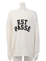 ＥＳＴ　ＰＡＳＳＥ　スウエットＴＯＰＳ/グレー