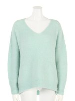 アルパカ混ＫＴ/淡グリーン