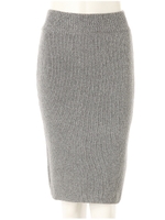 アンゴラペンシルニットスカート/キャメル