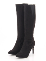 サイドゴアロングブーツ/ブラック