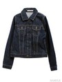 デニムジャケット［ＨｉｇｈＲａｎｋＤｅｎｉｍ］/ホワイト