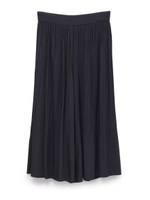 プリーツワイドパンツ/NVY