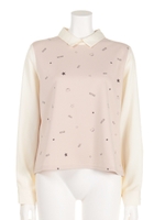 リトルスターコビニャーフェイクレイヤードプル/アイボリー