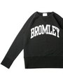 SWEAT TOP BROMLEY/バーガンディ