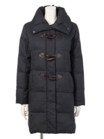 【anap mimpi】ダッフルダウンコート/BK