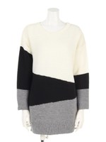 ３配色畦ＫＴ/ブラック