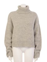 イタリア糸タートルネック/IVORY