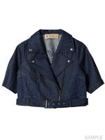 カットワークライダース/アイボリー