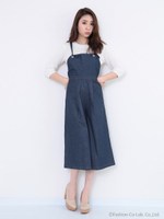 デニムサロペット/ブルー