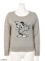 ファンタジア ミッキー／ニットプルオーバー/ピンク