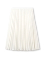プリーツスカート/ホワイト(001)