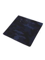 ボーラーカモフラ プリントハンカチ/ネイビー(593)