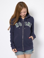 VARIOUS SWEAT ZIP HOODIE/ネイビー